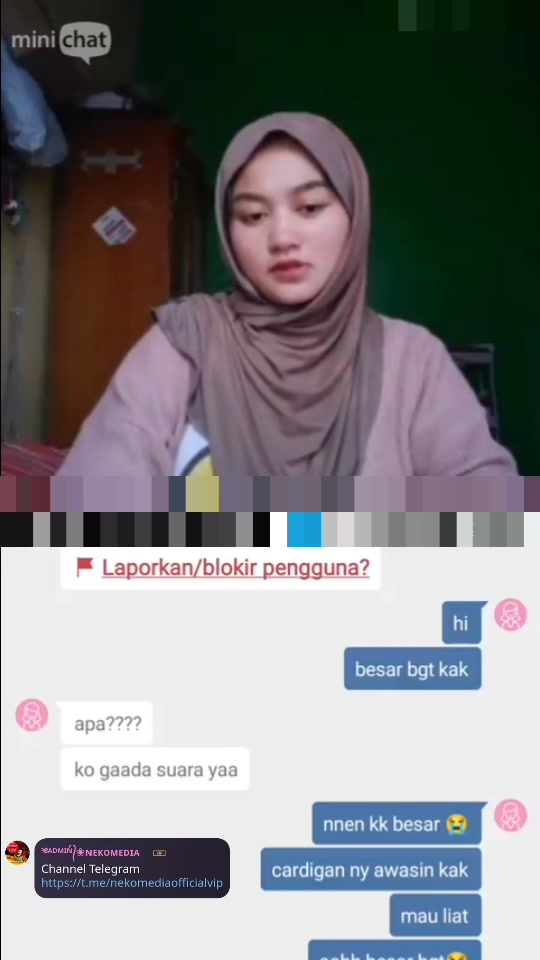 ometv hijab manis malu-malu